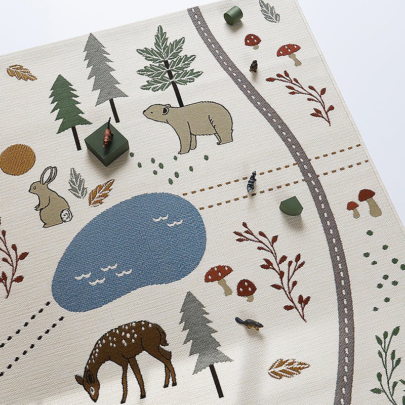 Speelkleed kinderen 123x180 cm polyester