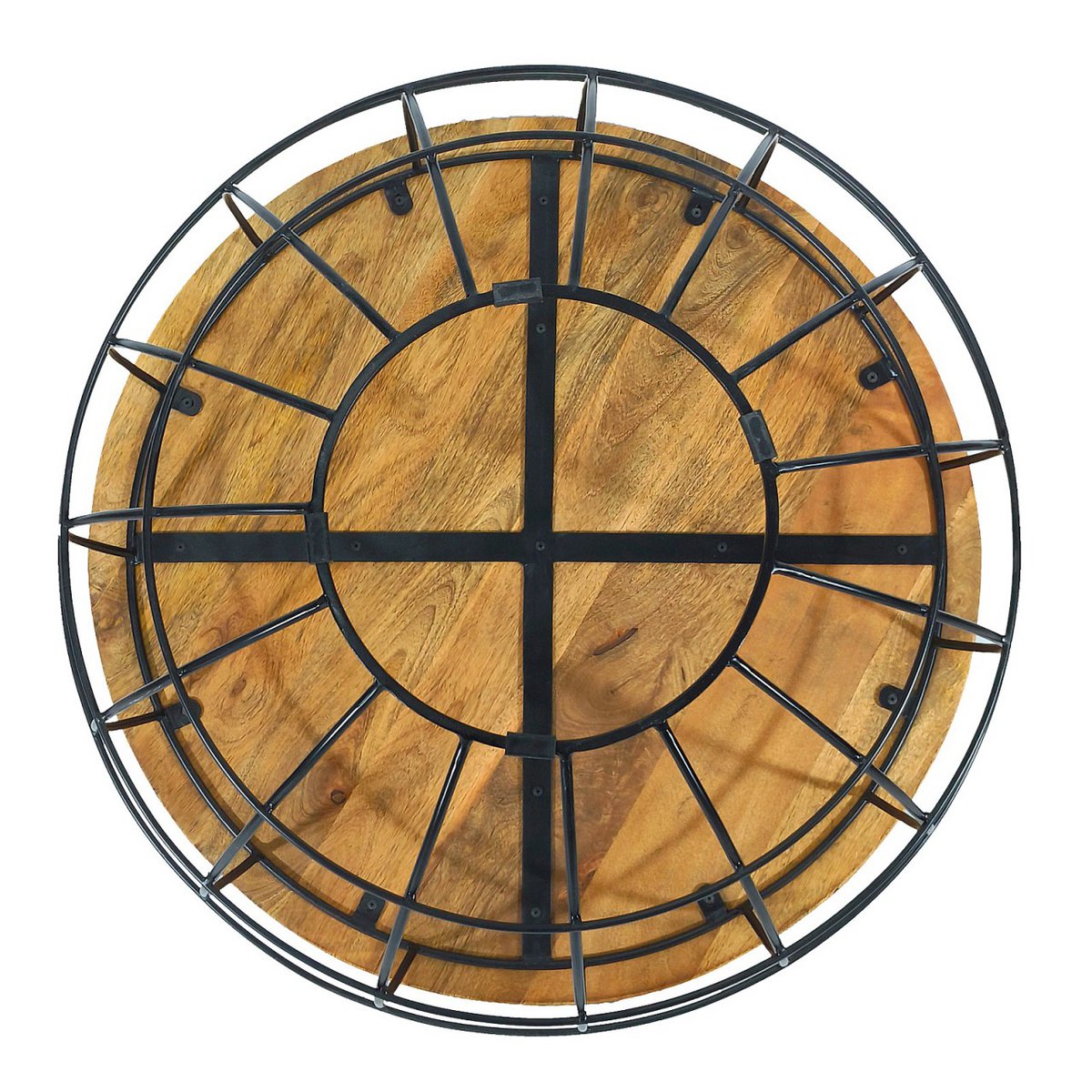 Duurzame Bijzettafel Ronde Lexington Metalen Frame Stijlvol