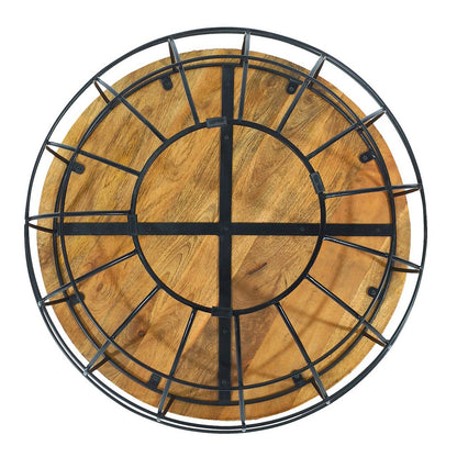 Duurzame Bijzettafel Ronde Lexington Metalen Frame Stijlvol