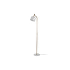 Vloerlamp 164x26x26 cm wit ijzer