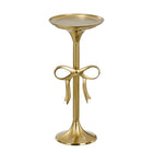 Side table - H57 x Ø25 cm - Recycled Aluminium - Gold