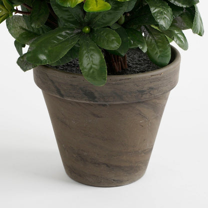 Kunstplant Azalea wit 31x26 cm
