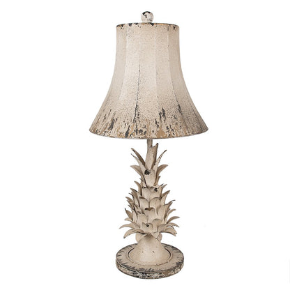 Tafellamp Ø 30x64 cm Beige Metaal