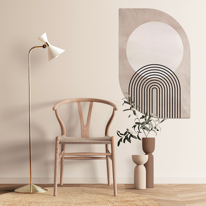 ScandiArt Rainbow Sun