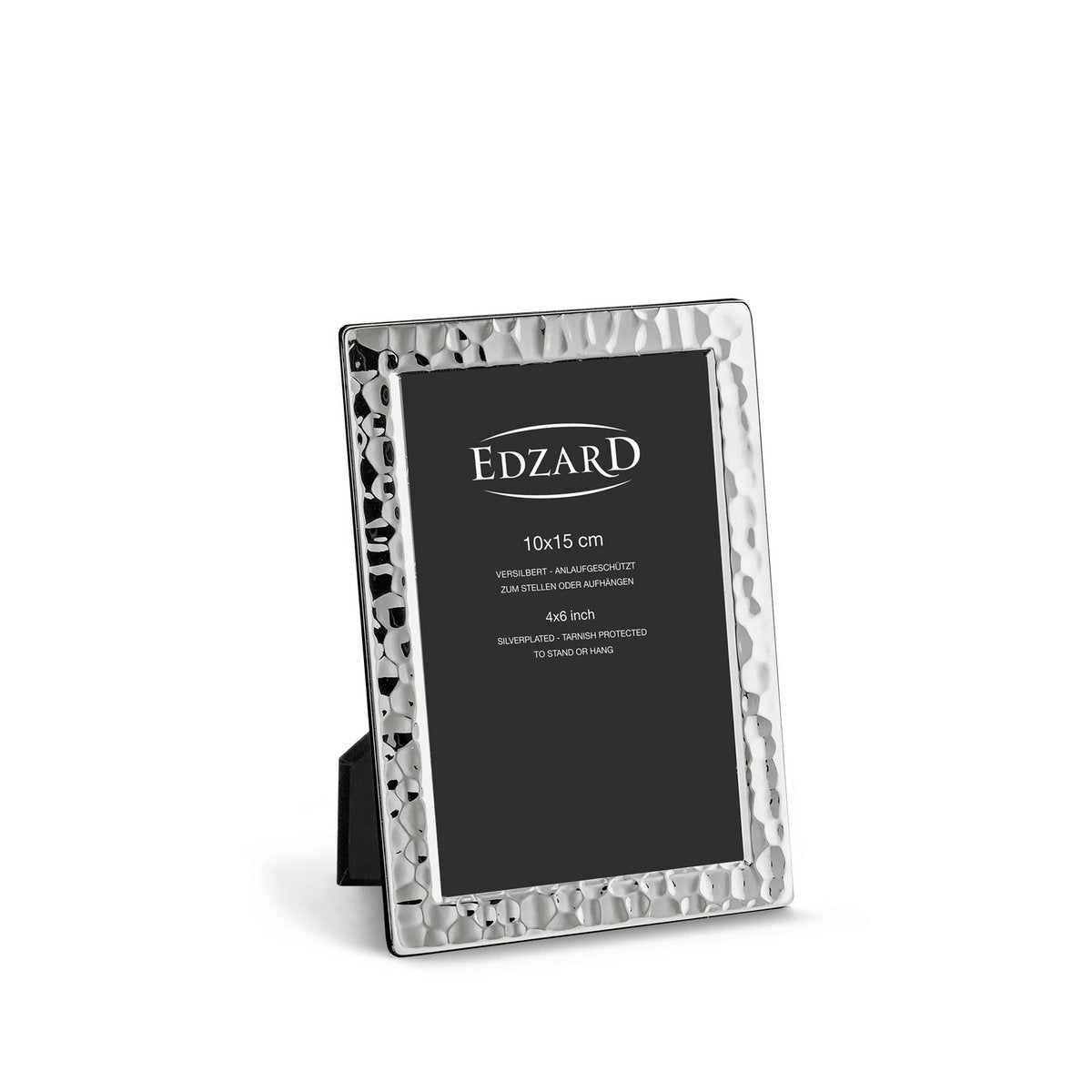 Fotolijst 13x18 cm set van 2 zilver zwart