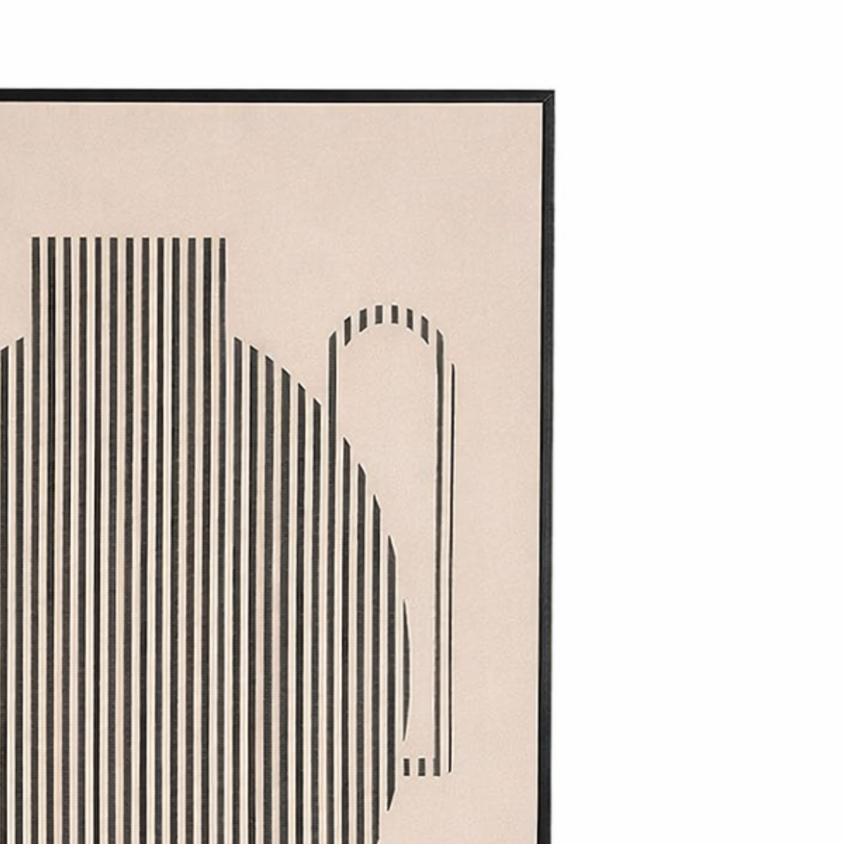 Wanddecoratie  Zwart