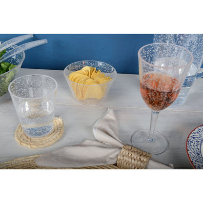 Acryl bubble cup 14x14x8.7 cm transparant