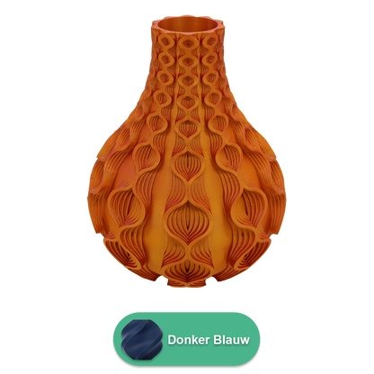 3D vaas Coral PLA 20-34 cm