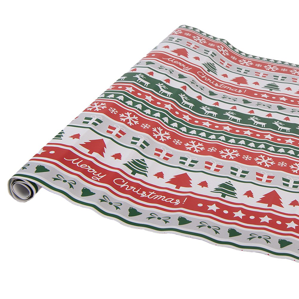 Wrapping Paper 3 Rolls 50x75 cm White Paper