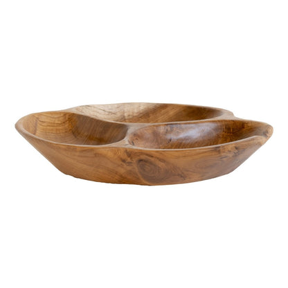 Nola kom teak Ø30x5 cm