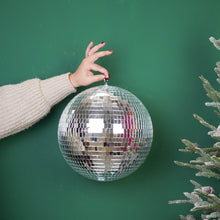 Christmas decoration - Christmas bauble - Disco Ball - Foam - Silver - 30x30x30cm