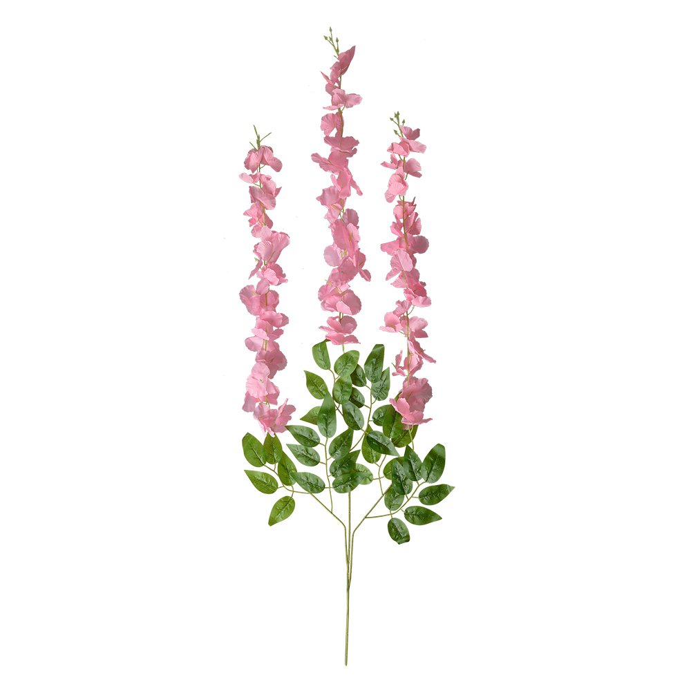 Kunstbloemen 12 stuks 110 cm roze