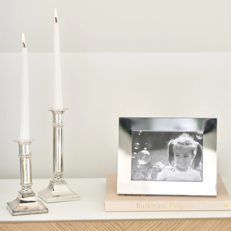 Fotolijst 13x18 cm zilver staal