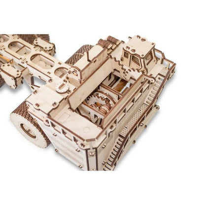 Houten modelbouw puzzel Belaz 75710 453 onderdelen 43.5x21x17.5 cm