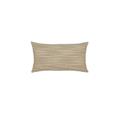 Kussenhoes 35x50 cm beige streep textuur