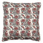 Kussenhoes 50x50 cm rood katoen