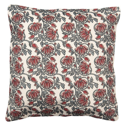 Kussenhoes 50x50 cm rood katoen