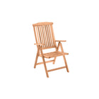 Teak tuinstoel tijdloos ontwerp