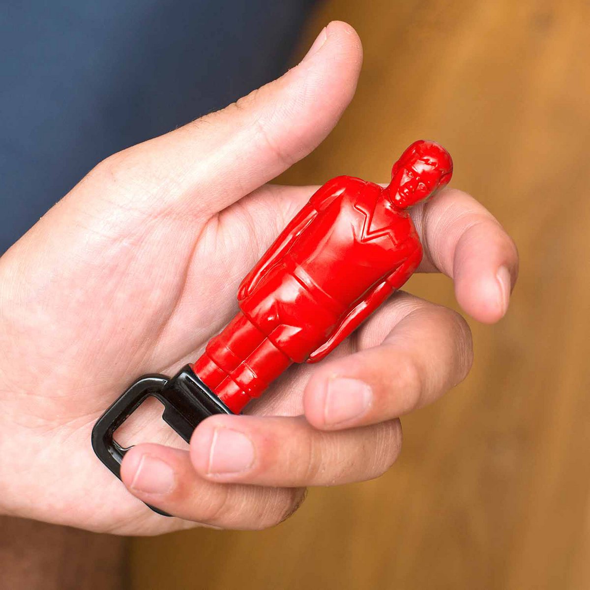 Bottle opener "Foosball character" (red)