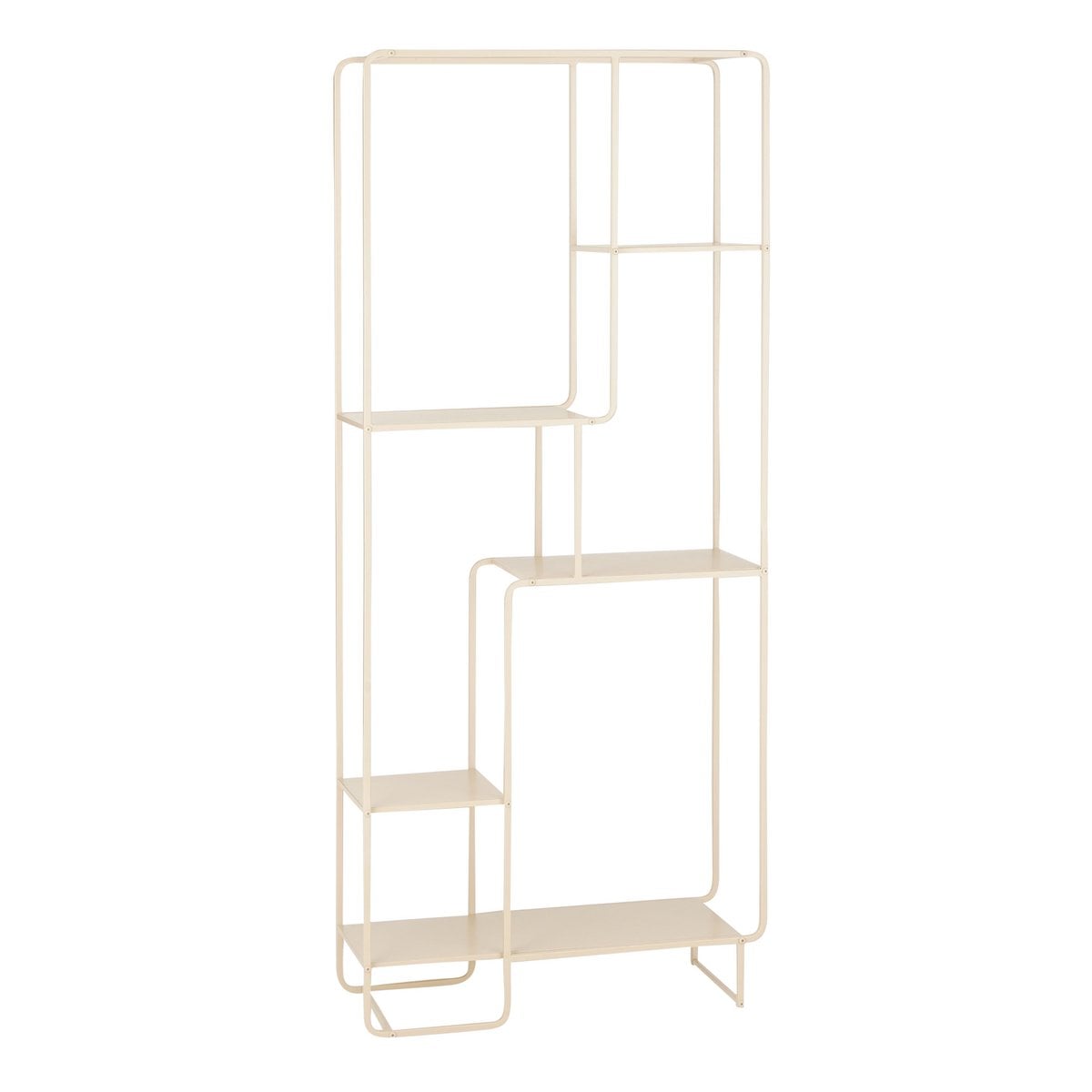 Wandkast Jules 76x30x178 cm ijzer bruin