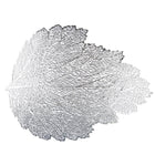 Onderzetter zilver 47x36 cm plastic