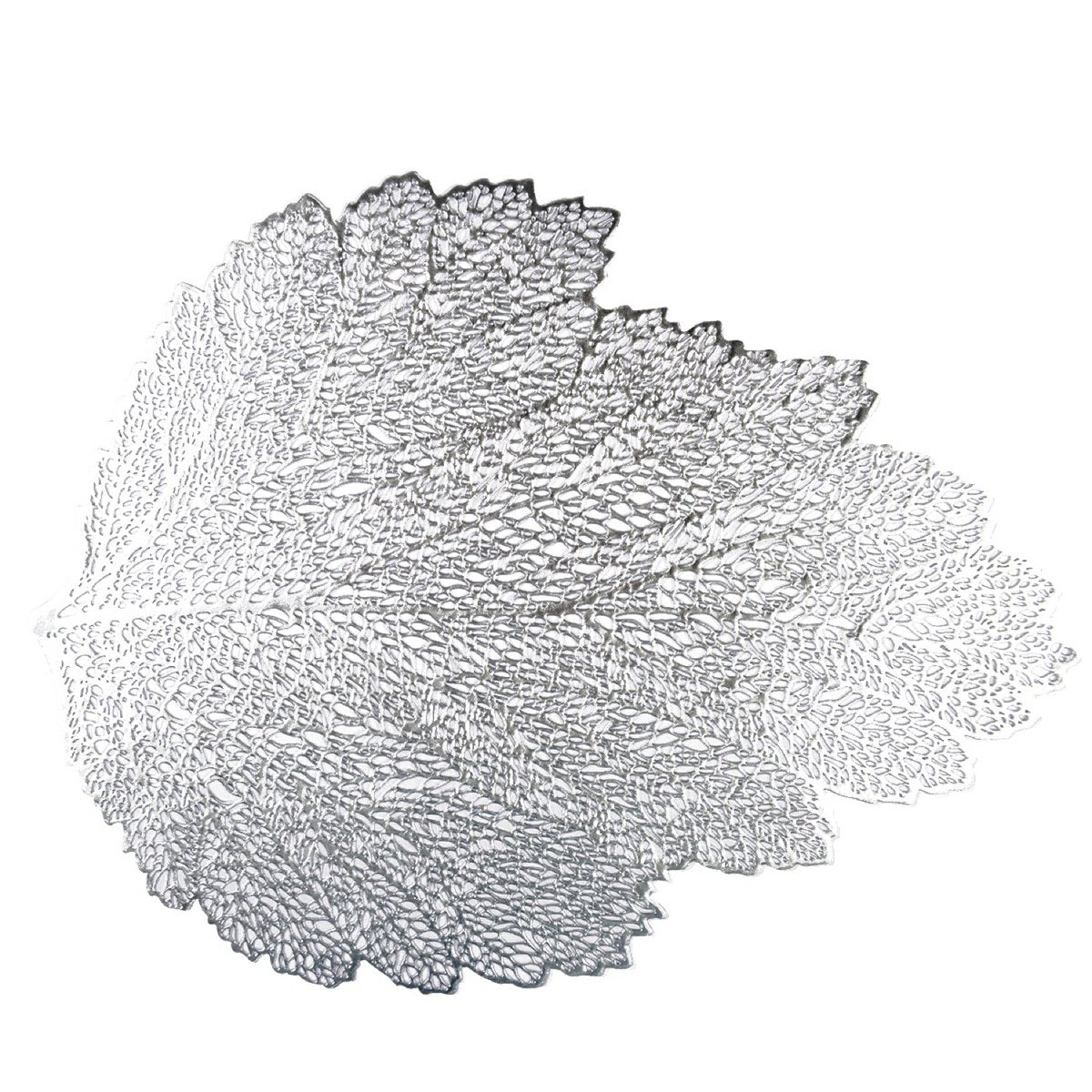 Onderzetter zilver 47x36 cm plastic