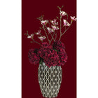 Vintage porcelain vase (CV11280-13-13-black-LARGE)