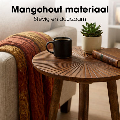 Side Table Pomante Dark Brown