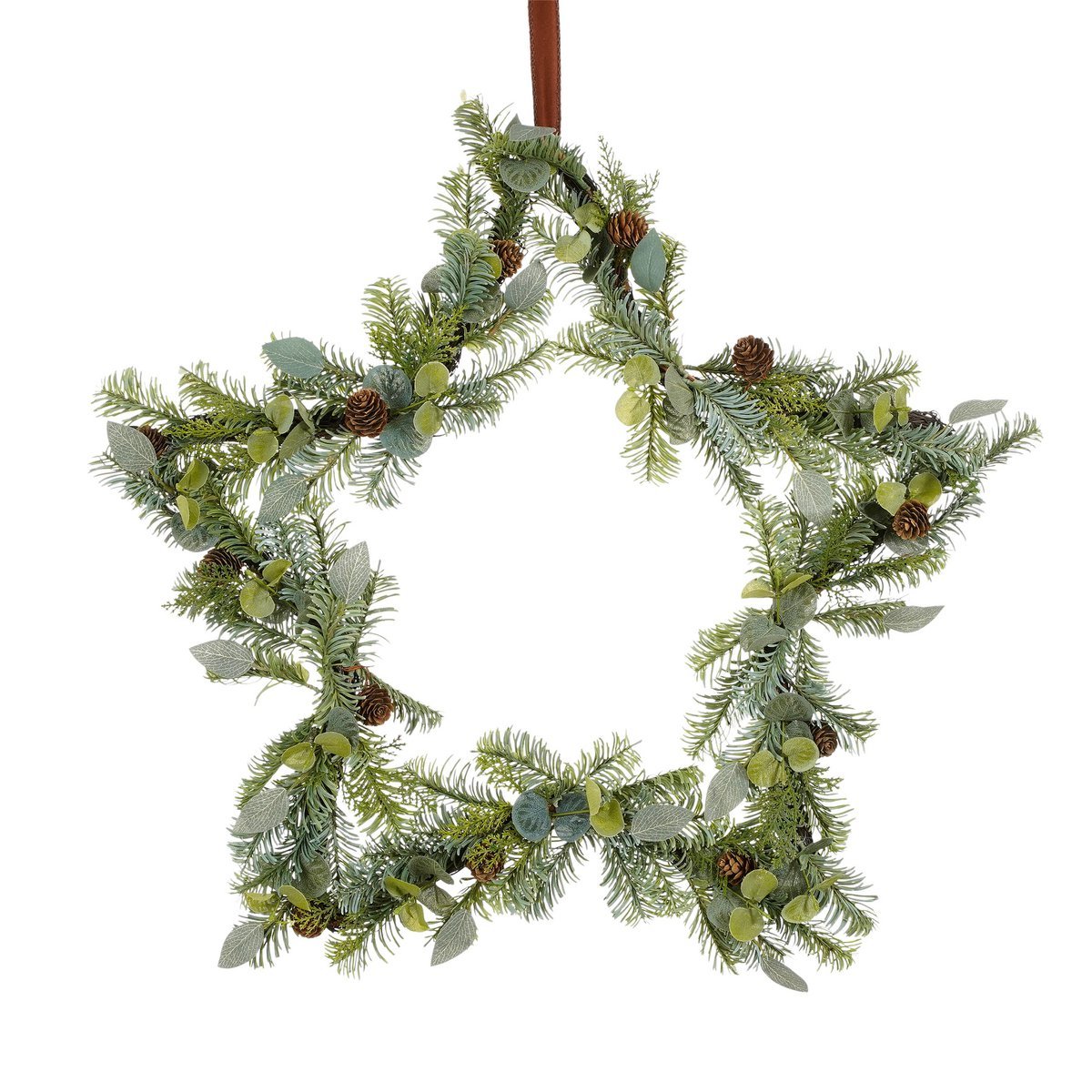 Ster 60 cm groen polyester
