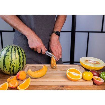 Messenset 2 stuks schilmesje santoku Japans staal