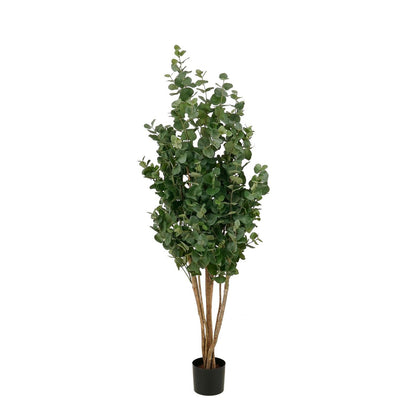 Kunstplant eucalyptusboom 175 cm groen