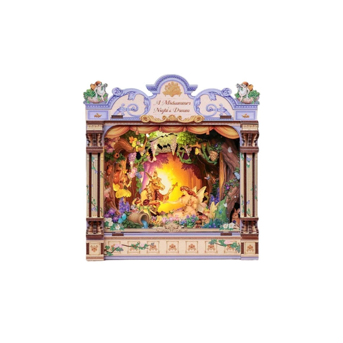 Cutebee, 3D DIY Dollhouse, A Midsummer Night's Dream, TTKA201, 15.5x12.4x16.1cm