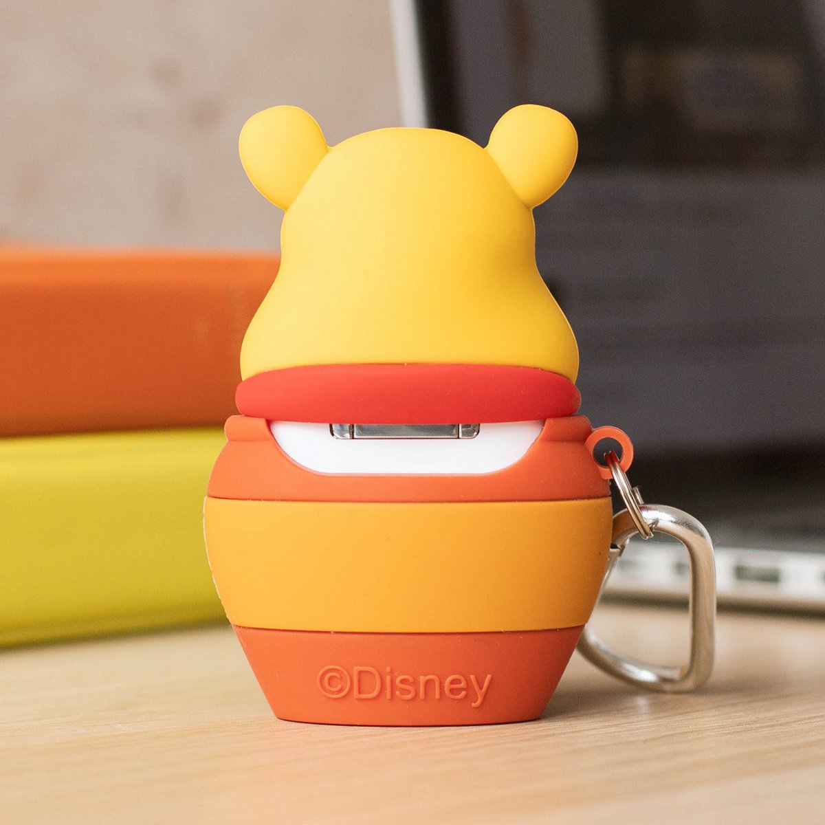 Airpods hoesje 3D Winnie de Poeh honingpot siliconen
