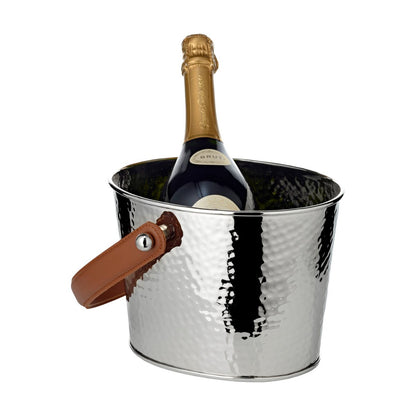 Champagnekoeler 23x18x16 cm roestvrij staal