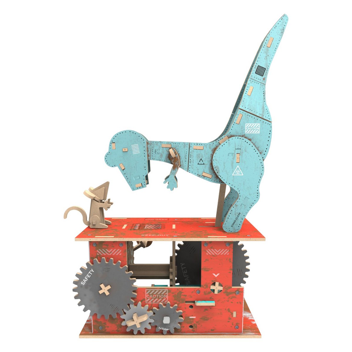 Ilo Build 3D Mechanische Houten Modelbouw Rise Of Mammals
