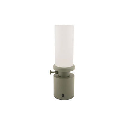 Tafellamp Camp LED groen ijzer 30 cm
