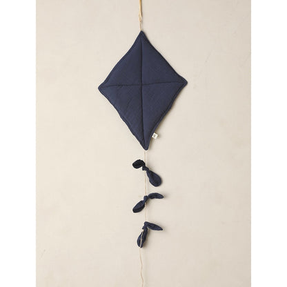 Wanddecoratie KITE 40x33 cm mosselin jute