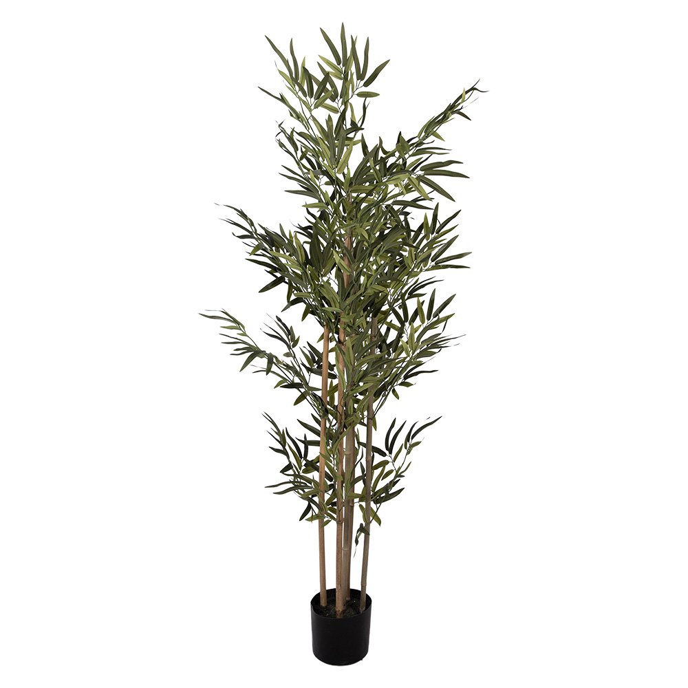 Kunstplant Bamboe 30x30x160 cm Groen Kunststof