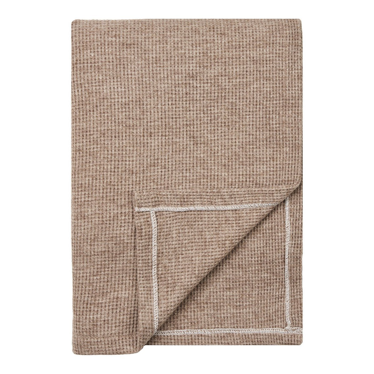 Plaid taupe 130x156 cm