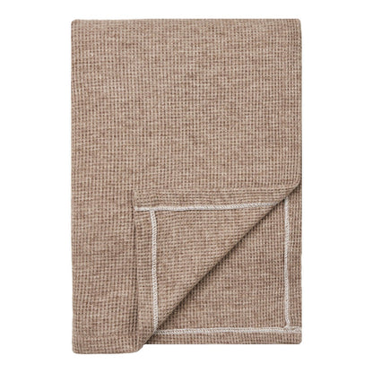 Plaid taupe 130x156 cm