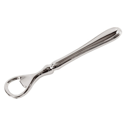 Flesopener 15 cm verzilverd