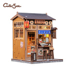 3D DIY huisje Morita-Ya 15,5x16x20,9cm hout