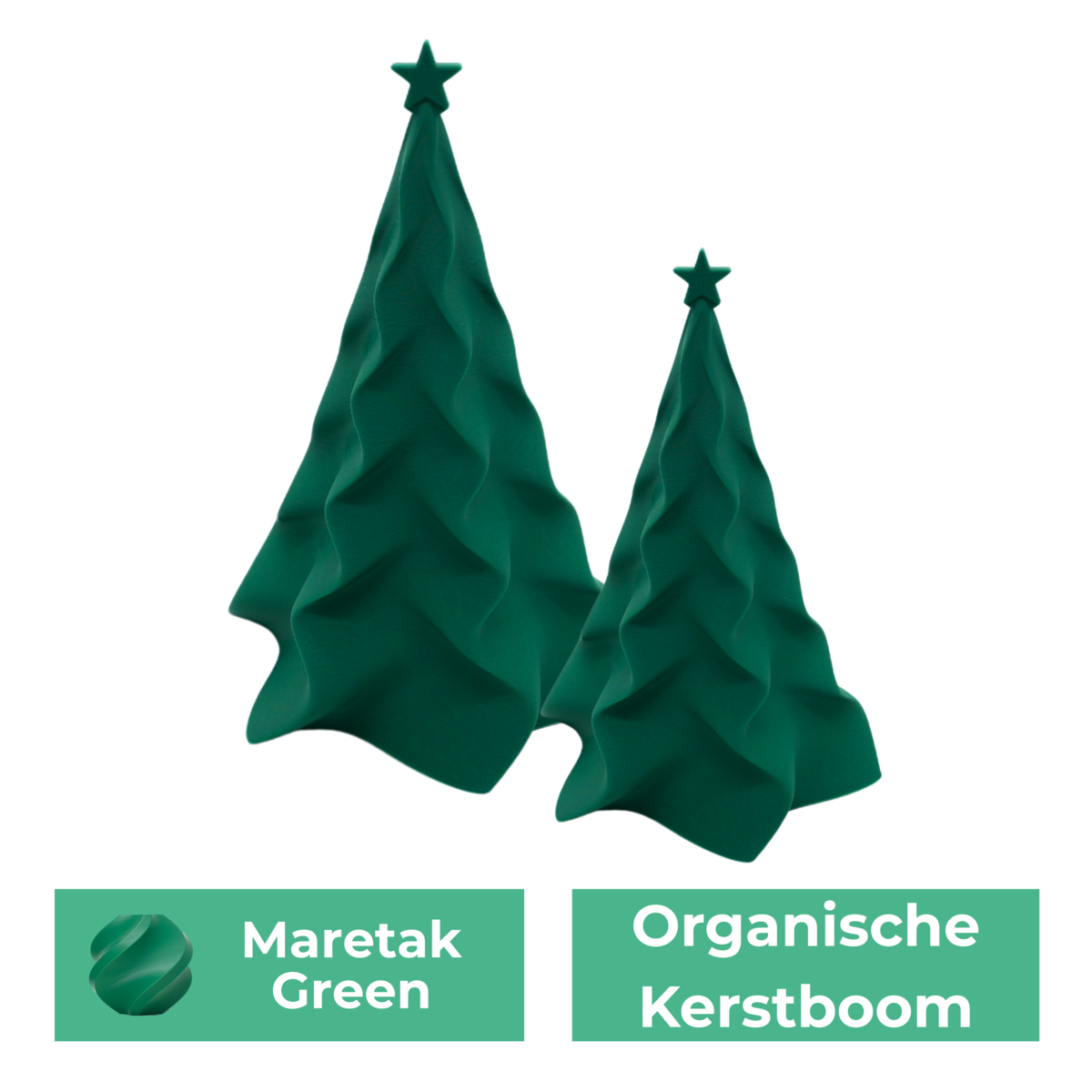 Organic Christmas tree set