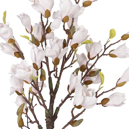 Kunstplant Magnolia 75 cm roze kunststof
