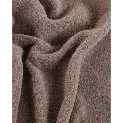 Wollen plaid 140x200 cm cappuccino