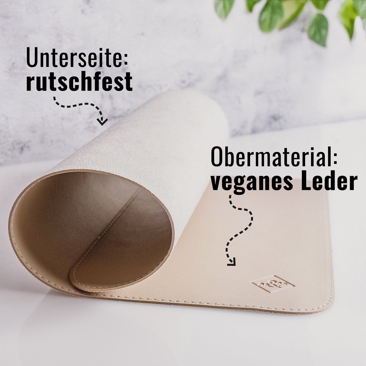 NE & NO® Food Base made from vegan leather