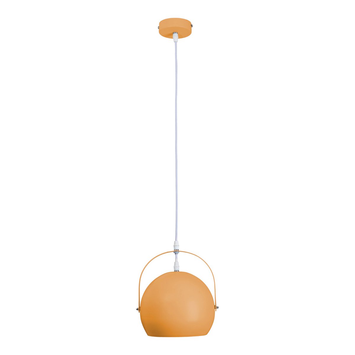 Hanglamp Colorado 25 cm metaal oranje E27