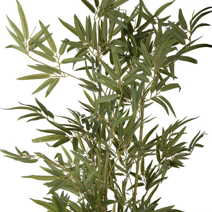 Kunstplant bamboe 160 cm groen kunststof
