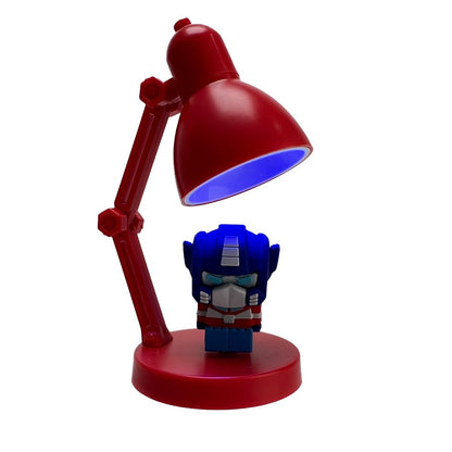 Transformers Minilamp LED rood blauw 6x5x10 cm
