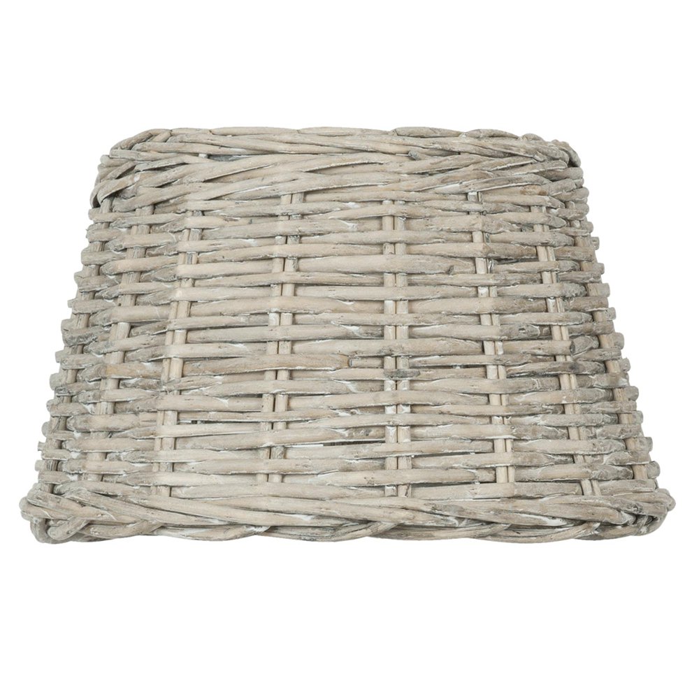 Lampenkap rotan riet Ø 36x22 cm beige